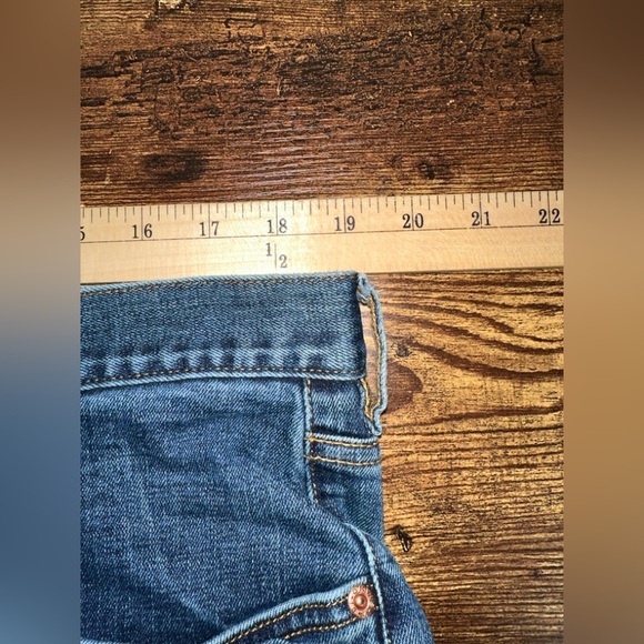 Orvis Jeans Montana Morning Mens 38x30 Vintage Blue Classic Straight Fit Denim - Picture 4 of 10